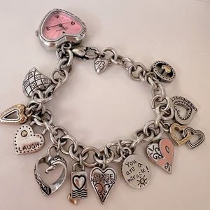 Brighton breast cancer Power of the Pink watch bracelet.